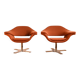 Pair of Hi-Cove swivel armchairs - Ferruccio Laviani for Molteni & Cie
