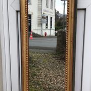 Miroir doré début XXème 101 x 35 cm
