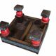 50 x 50 cm hand-carved solid wood tea table