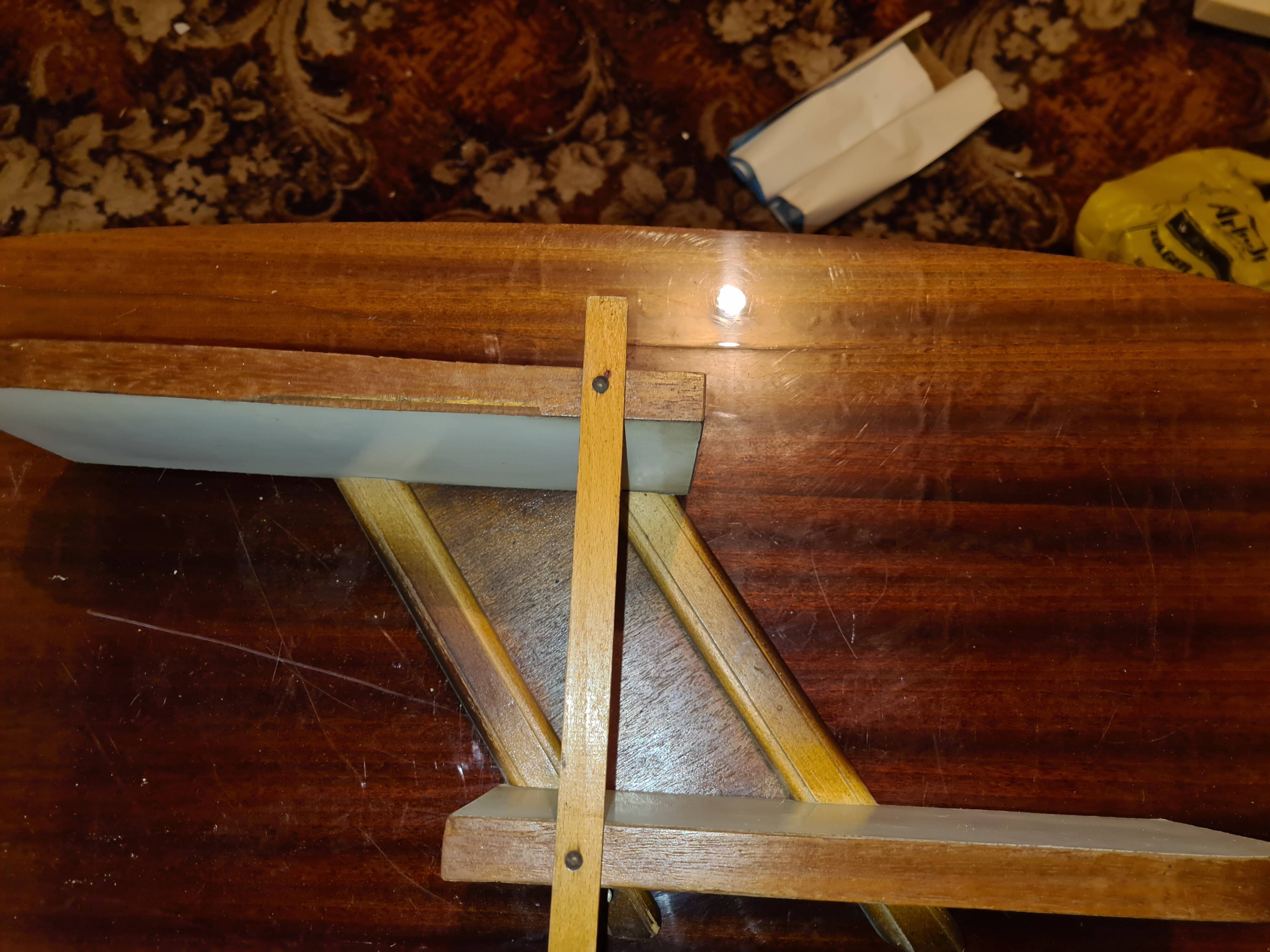 Vintage wall shelf from the 80s