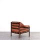 Mid-Century Oak & Leather Armchairs by Arne Norell for Coja, 1960s, Set 4