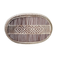 Braided rattan tray