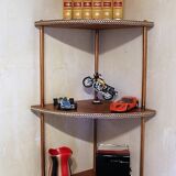 Etagère d’angle 50s unique