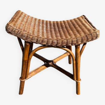 Rattan stool