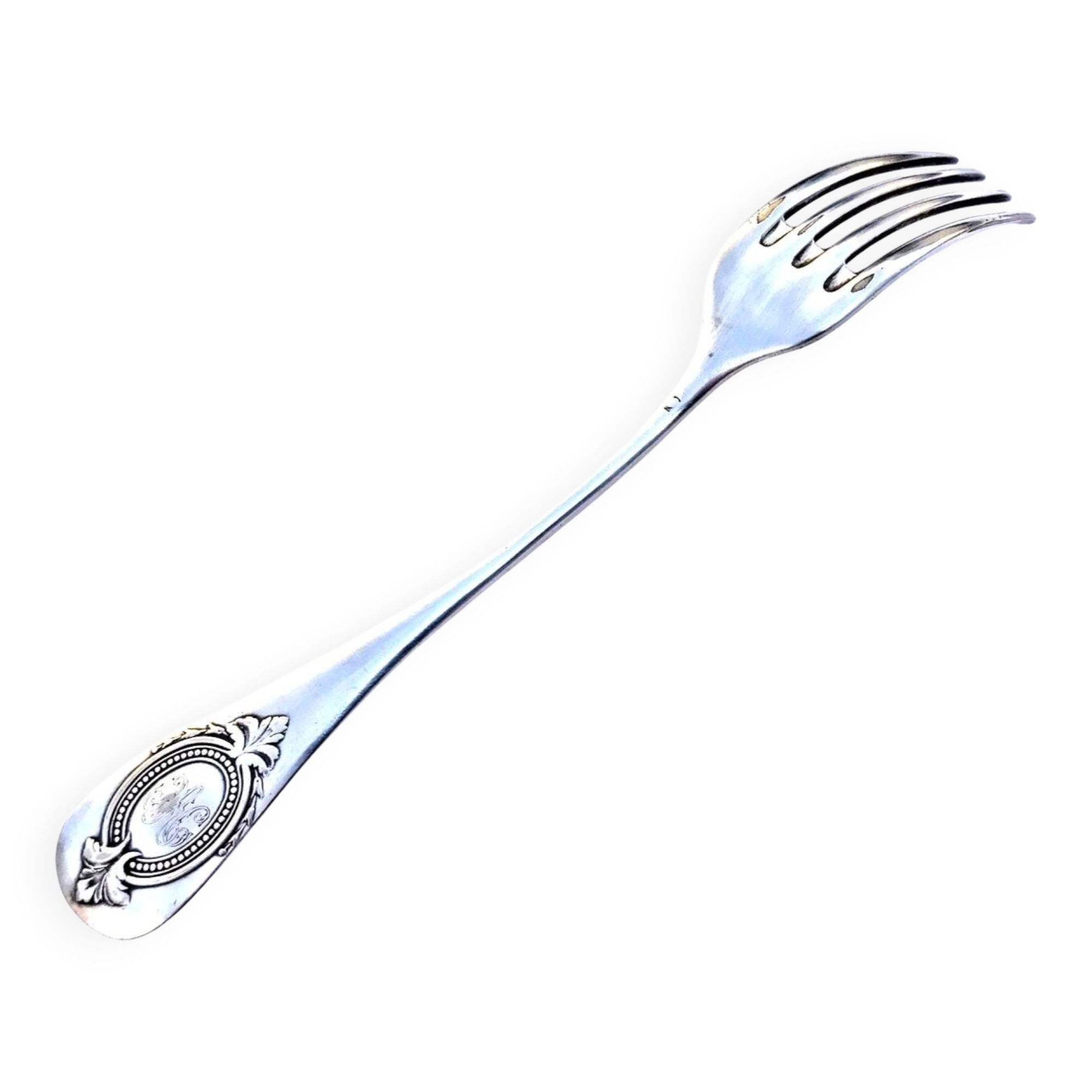 Old dessert fork Collection Fidelio baguette