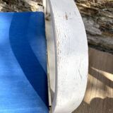 Folding canvas armchair by the sea La Baule 1960s