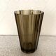 1970 smoked glass vase