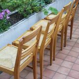 Set de 8 chaises reconstruction
