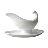 White porcelain saucière, Empire style