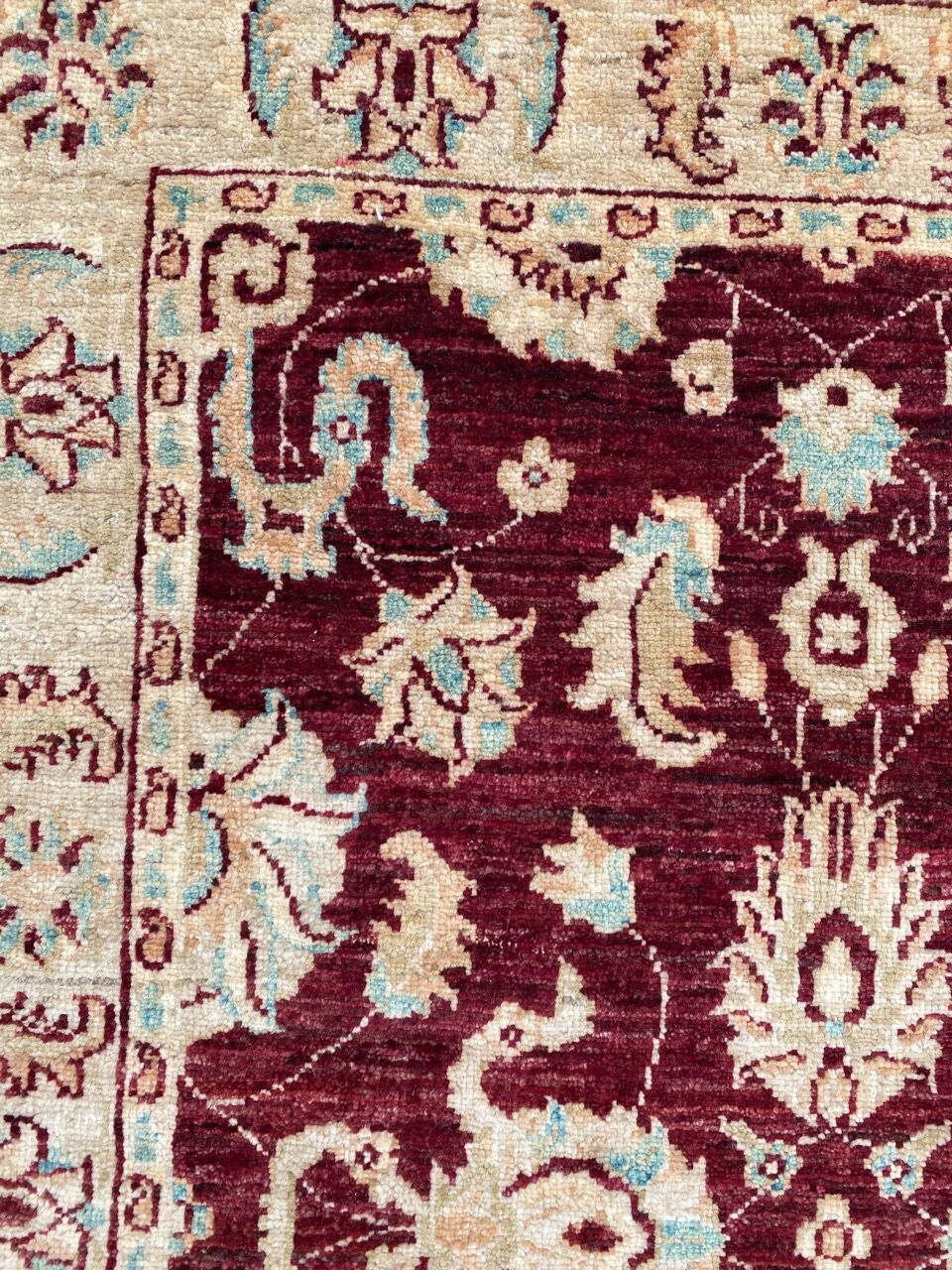 Chobi Afghan contemporary carpet 88x120 cm