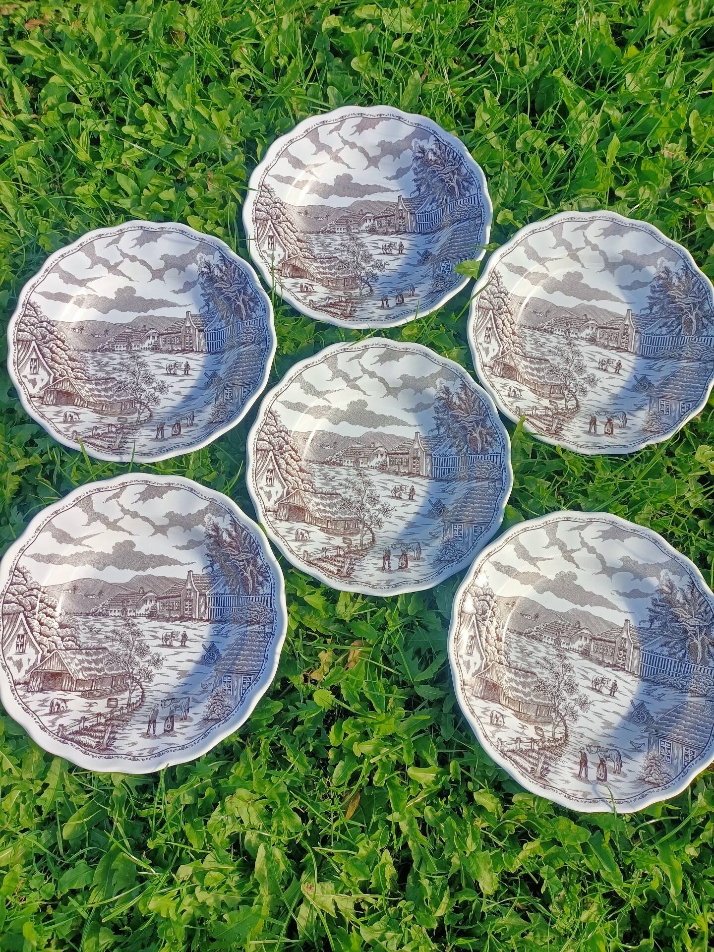 Deep plates - England