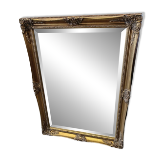 Old gilded mirror