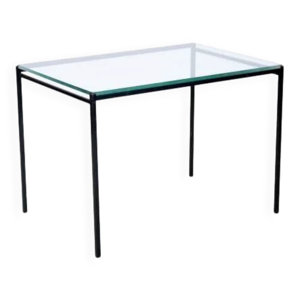 Table d'appoint en métal - plateau