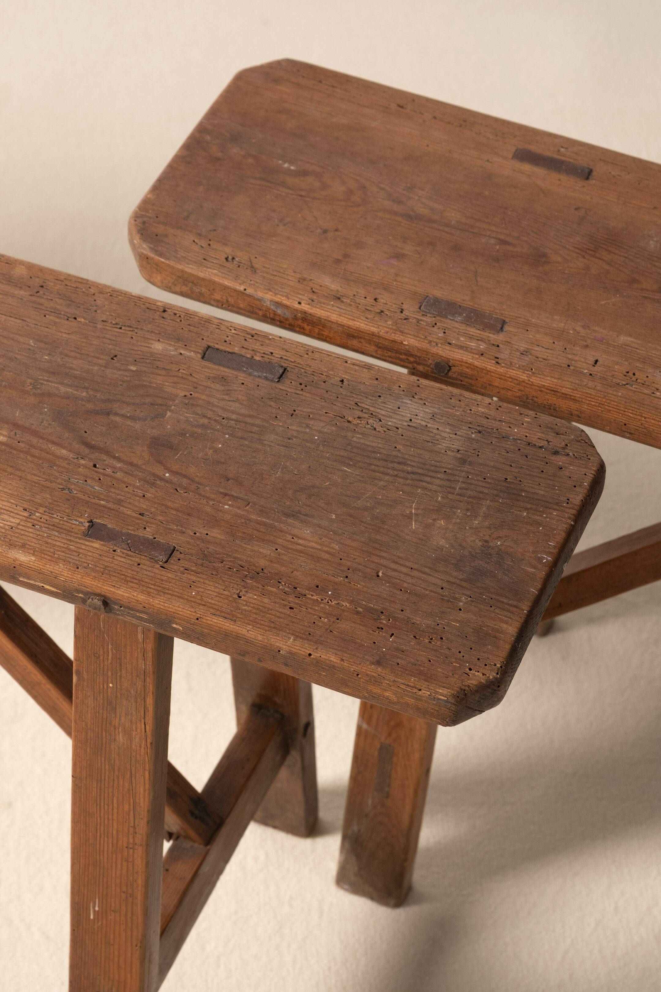 Pair of 19th Century French Benches