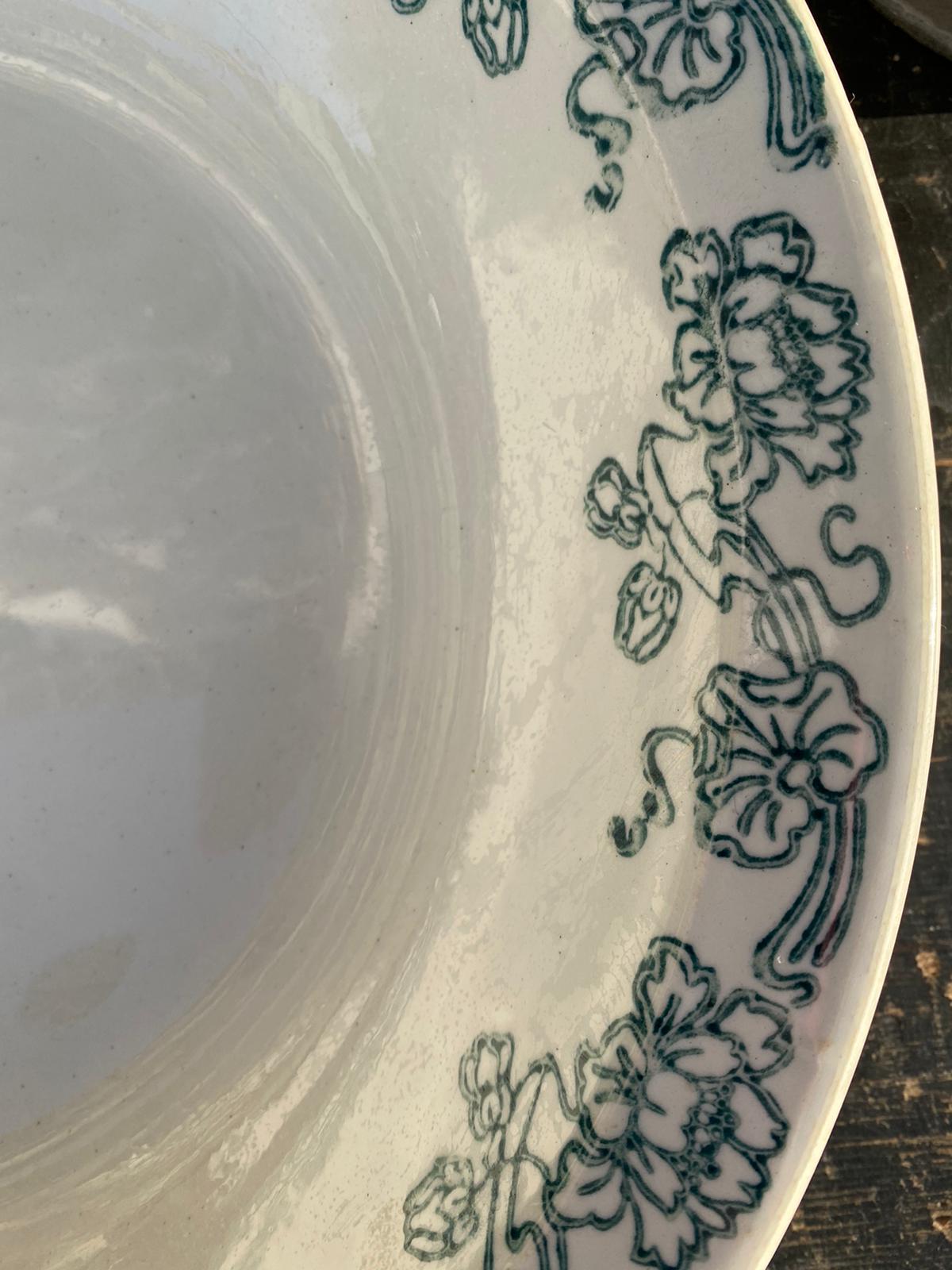Old hollow dish