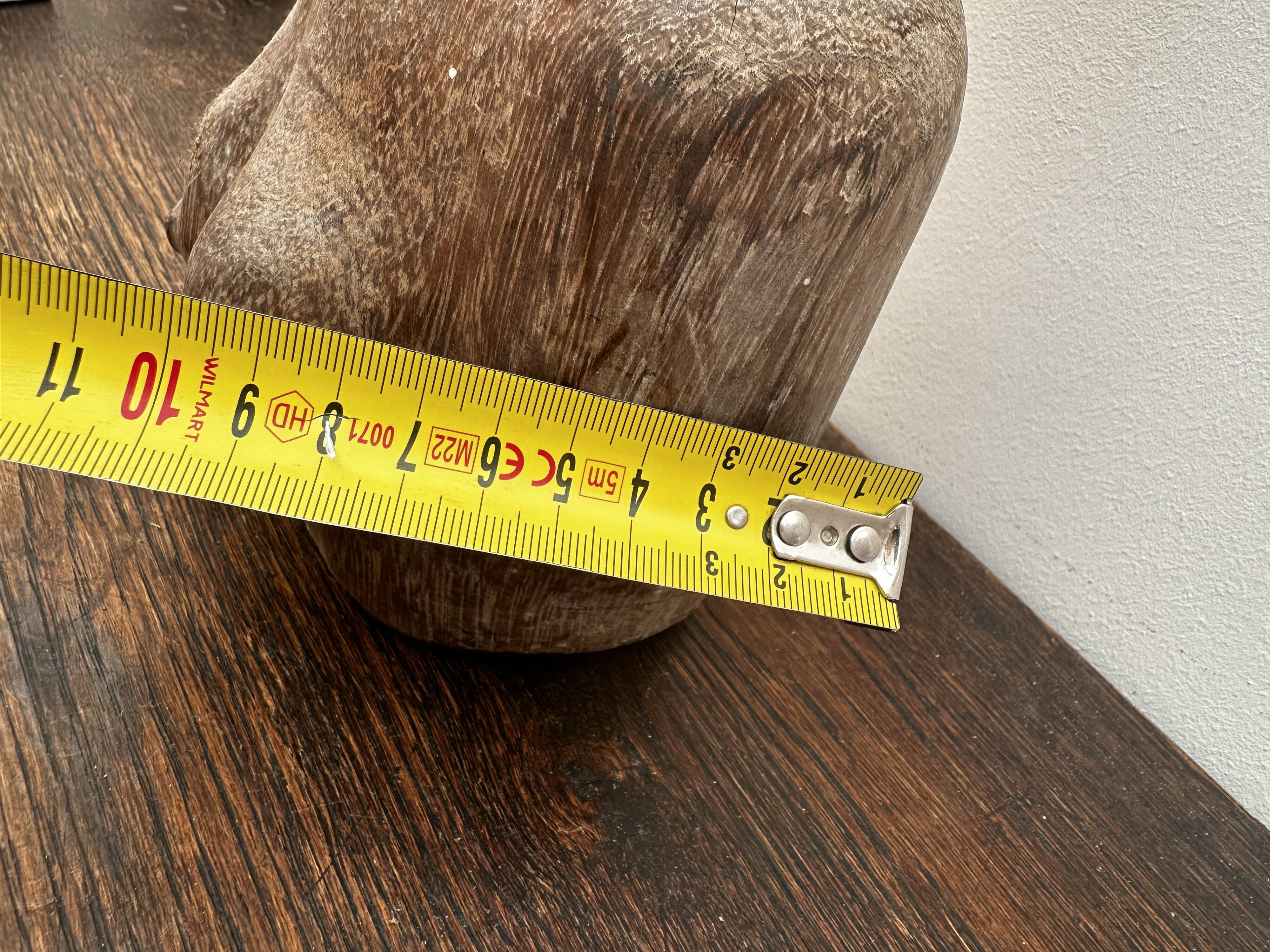 African statue, wooden bust of a woman, 1920s