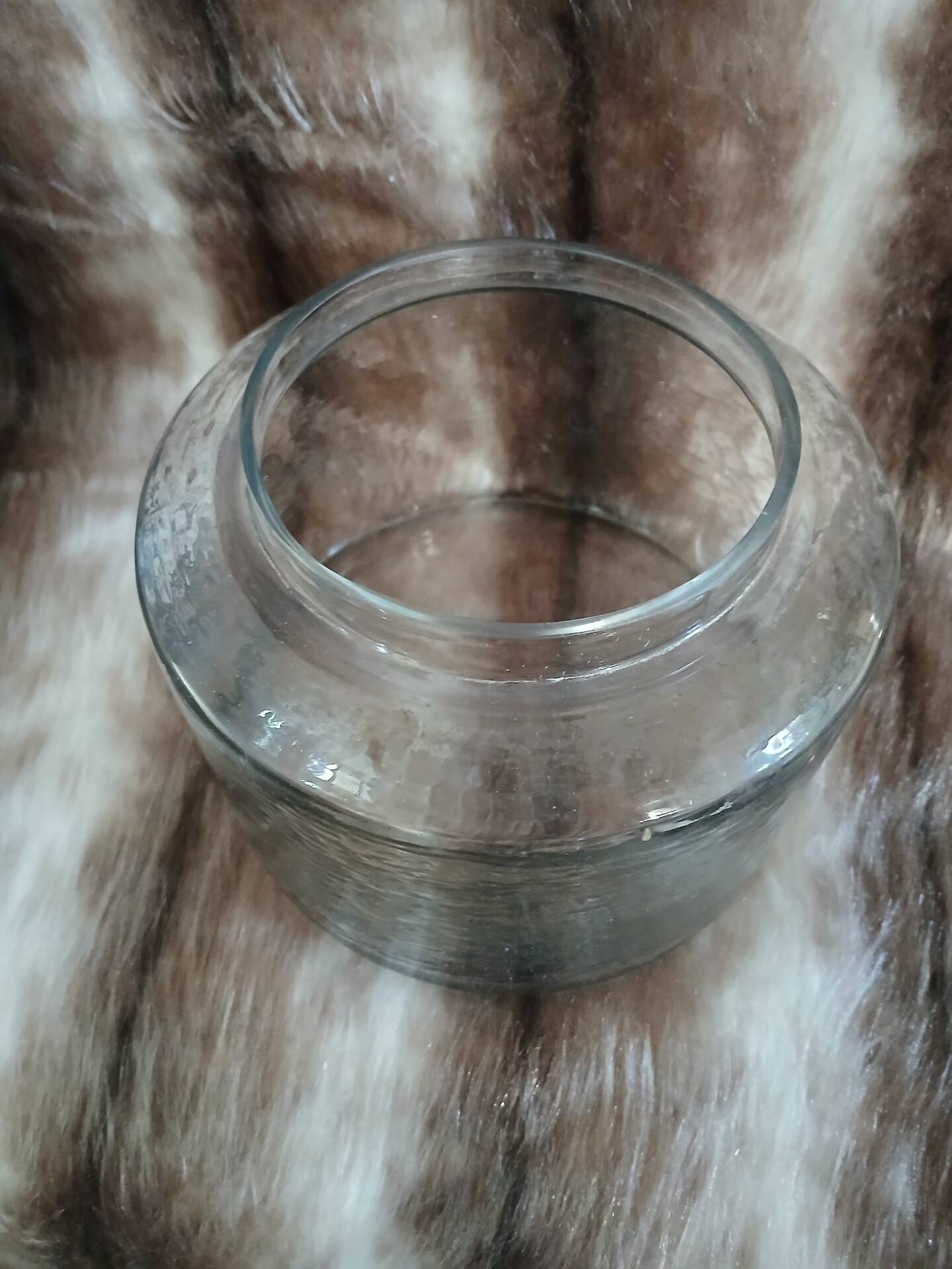 Bocal en verre + couvercle en métal