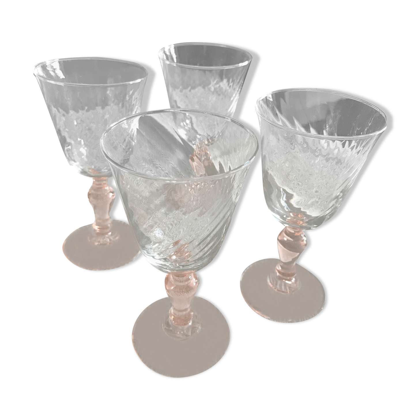 Vintage foot glasses year 70