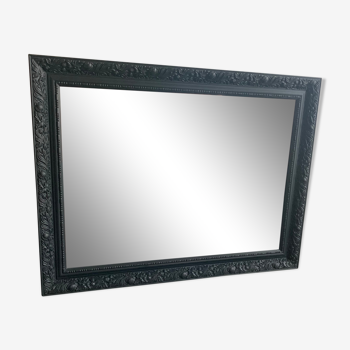 Miroir en bois mouluré 63x83cm