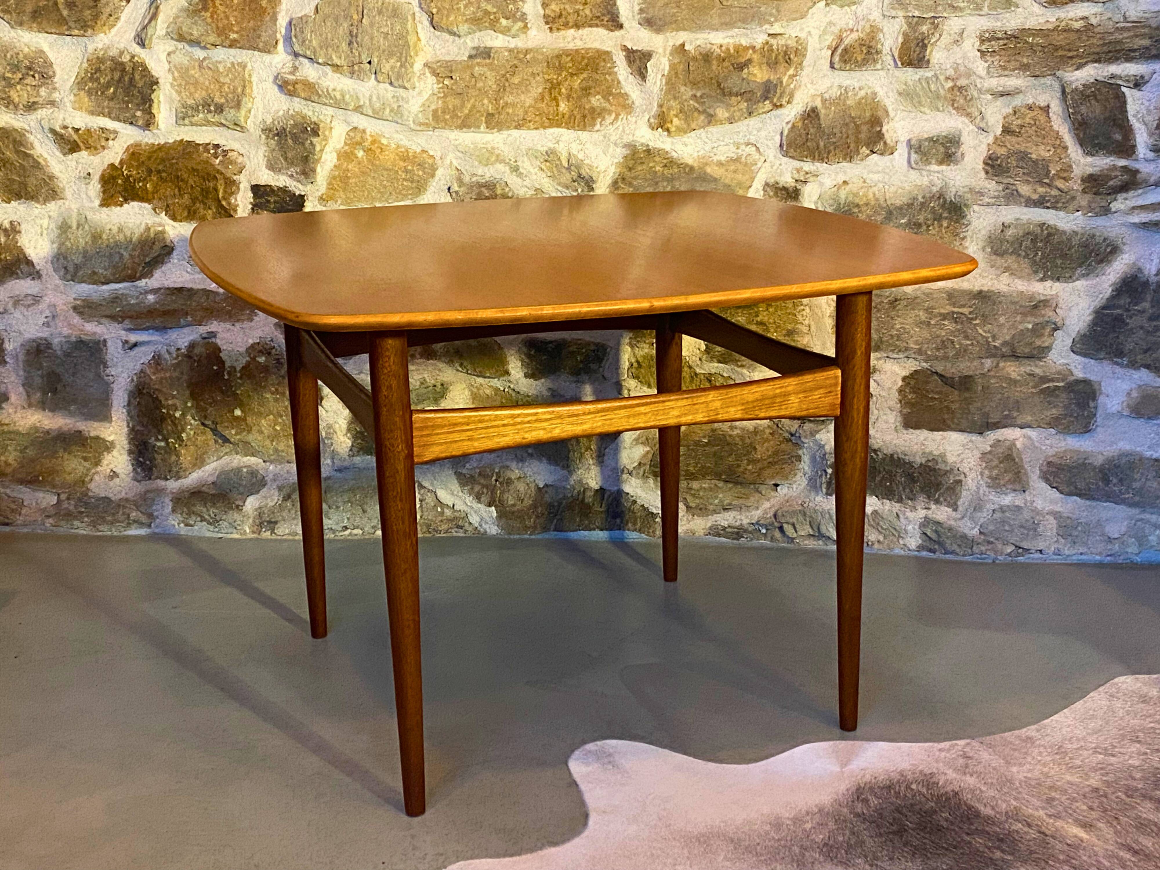 Vintage teak side table