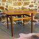 Table d'appoint vintage en teck