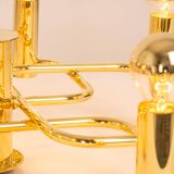 Magnificent mid-century chandelier in the Sciolari style, 1970s.