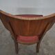 Vintage dining chairs in walnut, italy, 1930s, set of 6