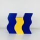 Trio of Asa vases, 1980s ceramic, vintage Memphis style