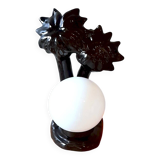 Ceramic palm tree lamp 1980