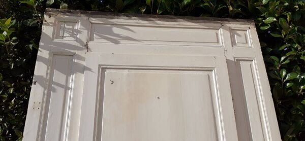 Porte h201,5xl91,5cm de placard avec son cadre mouluré xix°