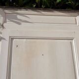 Cupboard door h201.5xl91.5cm with its 19th century molded frame