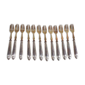12 fourchettes à gâteau