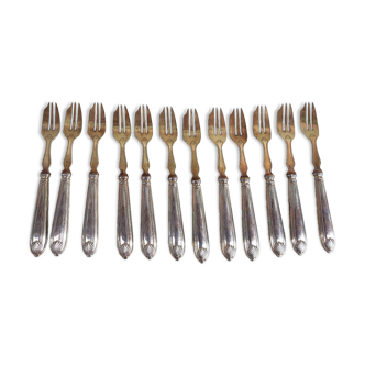 12 cake forks
