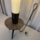 1950s brass floor lamp