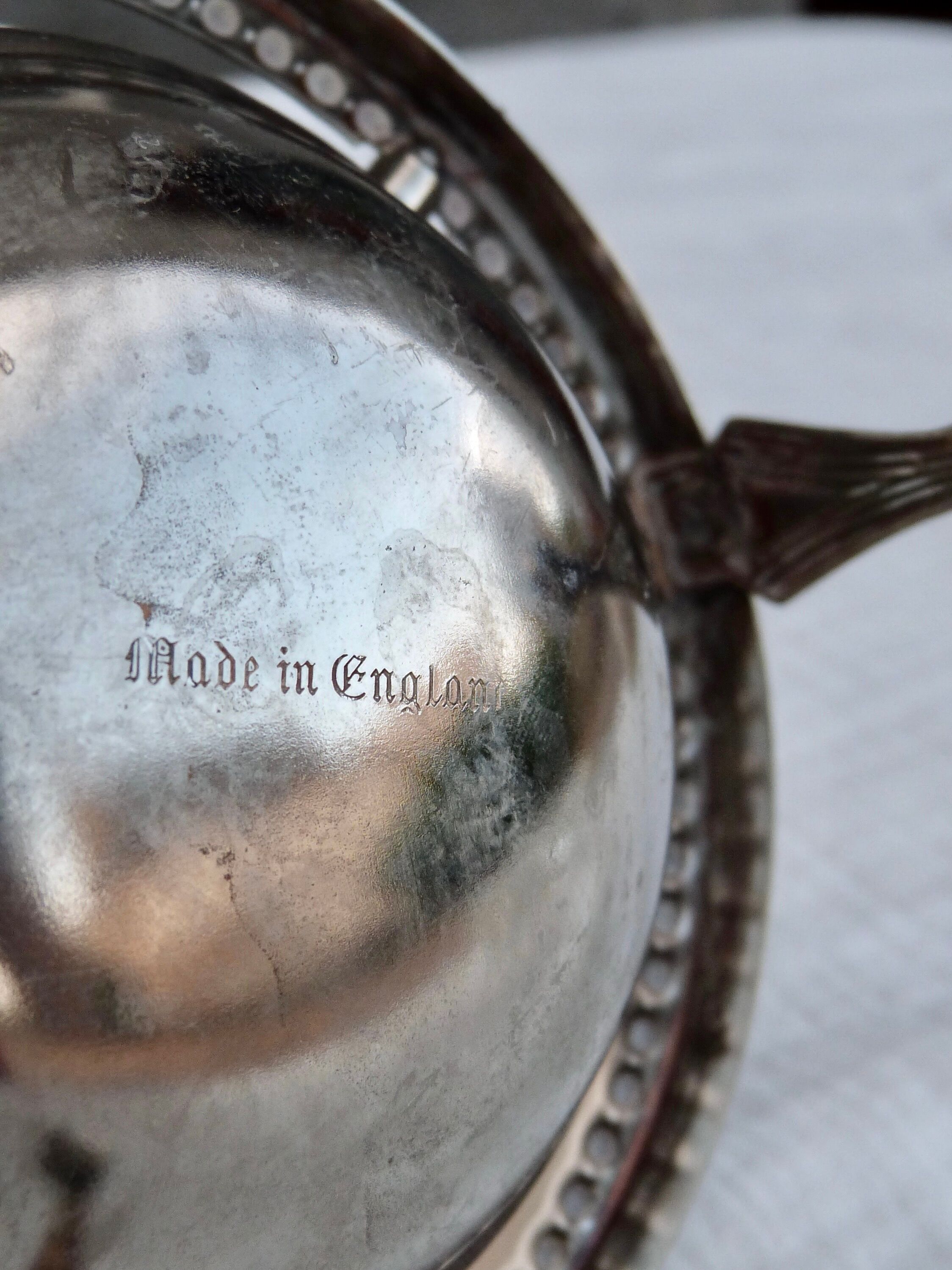Sugar in silver made in England