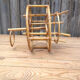 Wine rack in bamboo