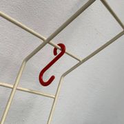 German minimalist Mid-Century coat rack in rope, 1960s