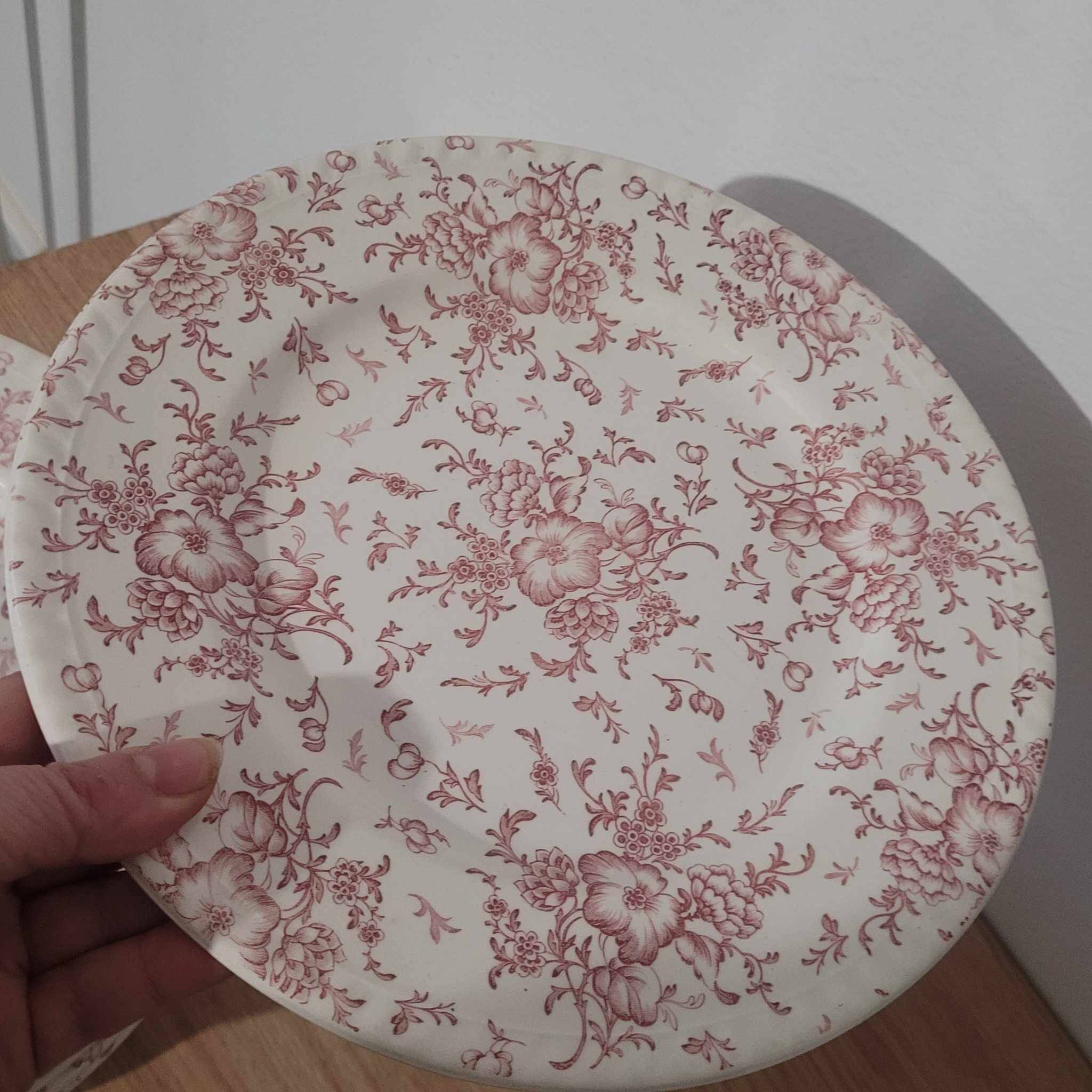 16 assiette Lunéville Englishstyle