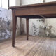 Table de ferme en noyer 170 cm