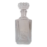 Cristal d'Arques whiskey decanter