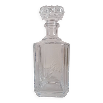 Cristal d'Arques whiskey decanter
