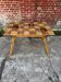 Vallauris rattan kitchen table with tiles