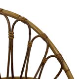 Rattan chair by Dirk van Sliedregt Rohe Noordwolde 1960 in the Netherlands