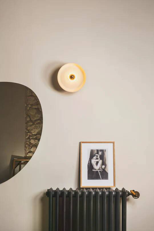 URSULE - White terracotta - Wall light