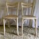 Pair of Baumann bistro chairs - 50s