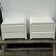 Pair of Space Age Laquered Night Stands