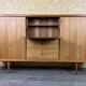 1960s 1970s Teak Sideboard Highboard by H.W. Klein for Bramin Denmark