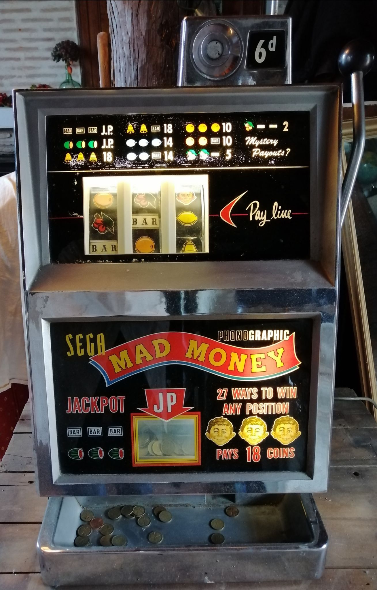 Machine à sous sega