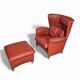 Fauteuil / repose-pieds DS-23 de sede