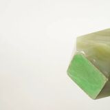 Bougeoir hexagonal en albâtre, 1970